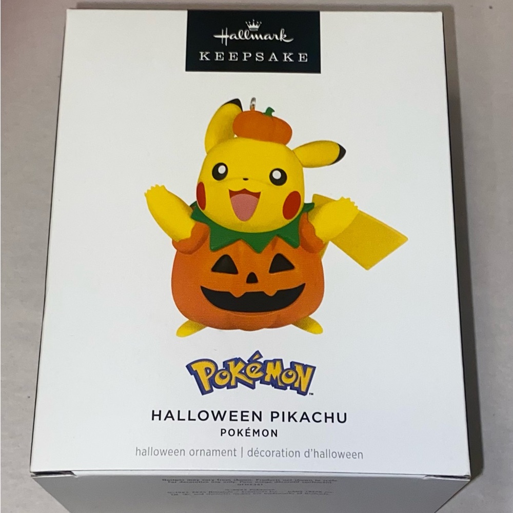 Hallmark Halloween Pikachu in Pumpkin Costume
